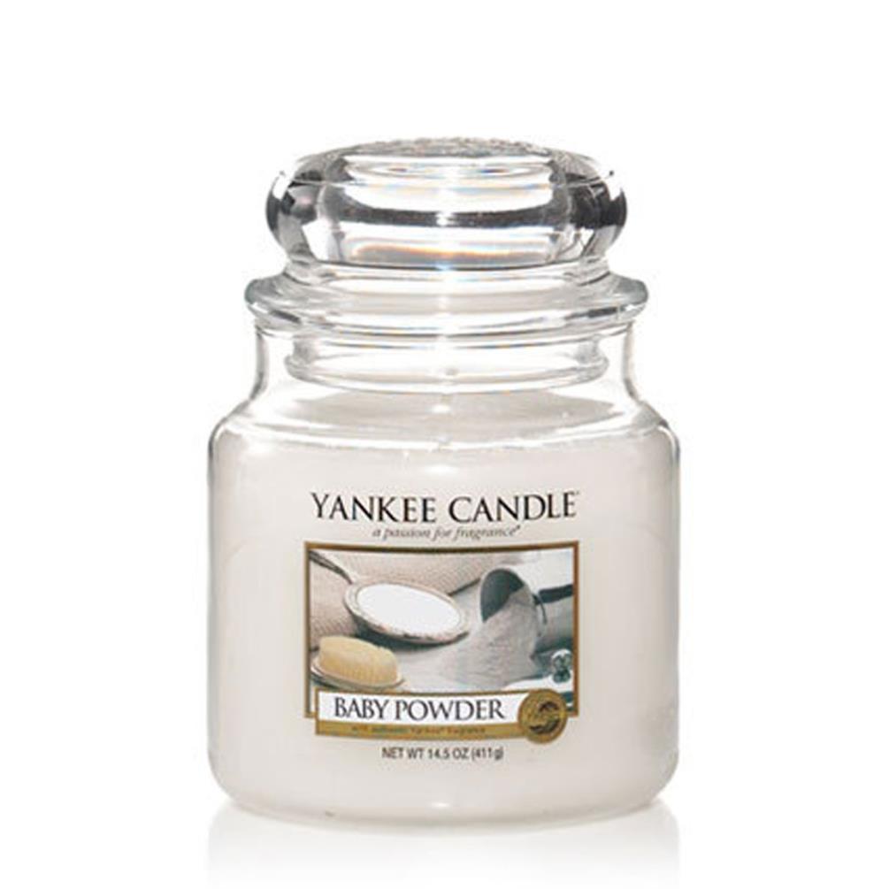 Yankee Candle Baby Powder Medium Jar £17.49